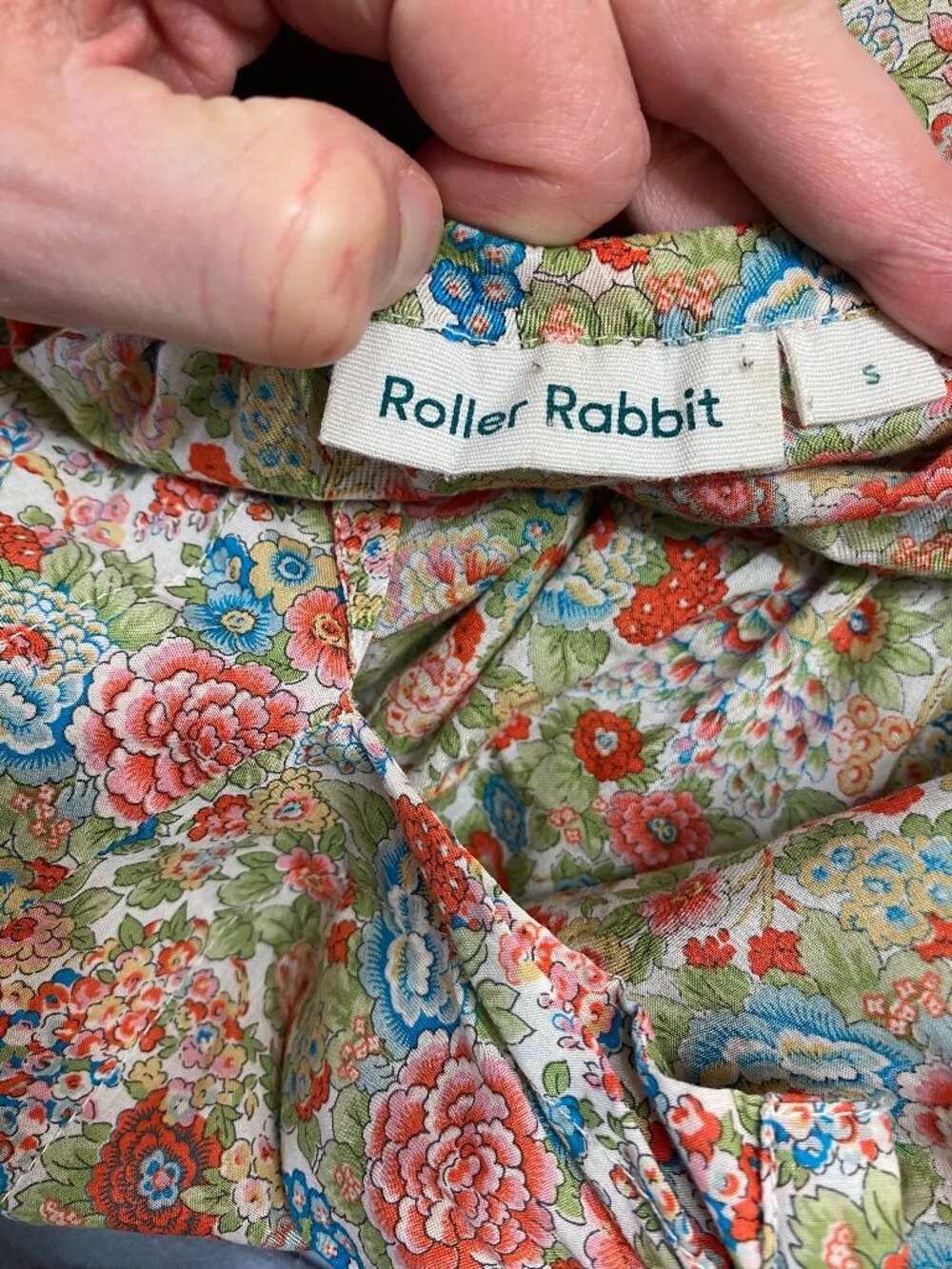 Roller Rabbit Liberty Fabric Agnese Floral Maxi Dress - Picture 8 of 11